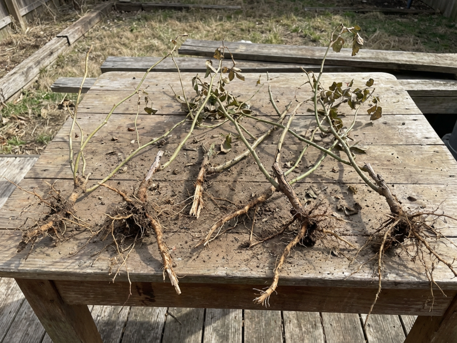 Поганий саджанець троянди